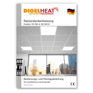 Bedienungsanleitung Rasterdeckenheizung
