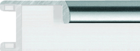 Silver frame 4mm