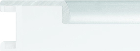 White shine frame 4mm