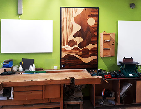 a joinery near Salzburg
